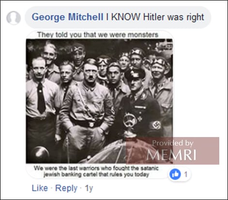 471px x 413px - Neo-Nazis Active In BDS Facebook Groups | MEMRI