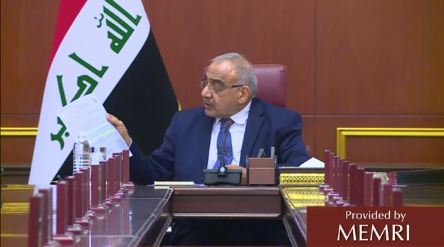 Iraqi Caretaker Prime Minister Counters Mark Esper S Remarks