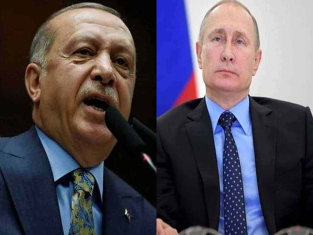 Erdogan y Putin (Fuente: Siasat.com)