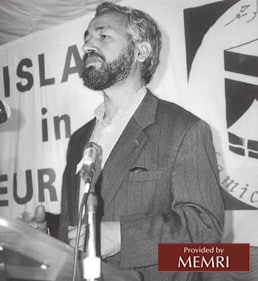 Rached Ghannouchi en la década de los años 1980. (Fuente: Kapitalis.com)