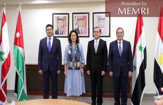 Los ministros de energía de Egipto, Siria, Jordania y el Líbano se reúnen en Ammán para discutir la entrega de gas egipcio al Líbano (Fuente: Sana.sy, 8 de septiembre, 2021)