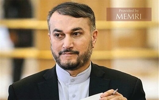 Canciller de Irán Abdollahian (Fuente: ISNA, Irán, 14 de diciembre, 2021)