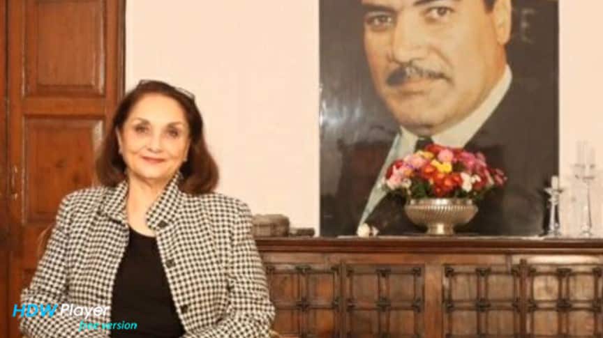 La Dra. Fatana Najib, ex-primera dama de Afganistán, vive exiliada en Nueva Delhi.