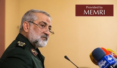 Vocero de las Fuerzas Armadas de Irán Abofazl Shekarchi. Fuente: ISNA, Irán, 28 de noviembre, 2021.