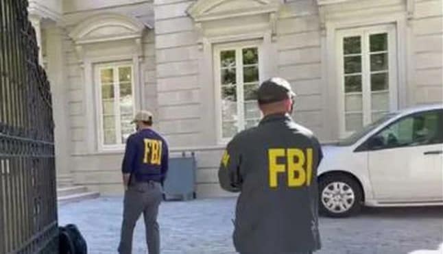 Redada del FBI a la residencia de Trump (Fuente: Eadaily.com)