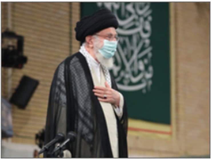 Líder supremo Ali Jamenei (Fuente: portal de Jamenei, 19 de octubre, 2022)