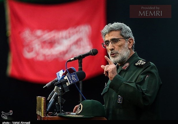 Qaa'ni, comandante de las Fuerzas Qods (Fuente: Tasnim, Irán, 6 de agosto, 2022)
