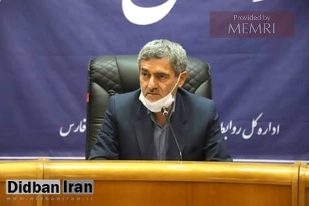 Gobernador de la provincia Fars Mohammad-Hadi Imanieh (Fuente: Didban Iran, Irán, 27 de julio, 2022)