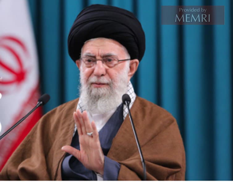 Ali Jamenei (Fuente: Khamenei.ir, 1 de marzo, 2022)