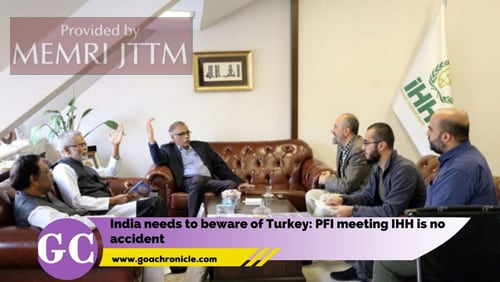 Líderes del FPI fueron recibidos por IHH en Estambul