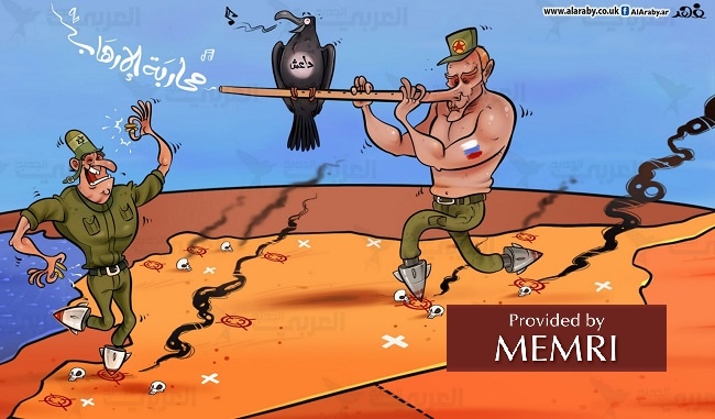 Image result for putin and jihadist cartoon
