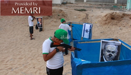 Acampamento de verão do Hamas recruta adolescentes para treinamento terrorista em Gaza 5