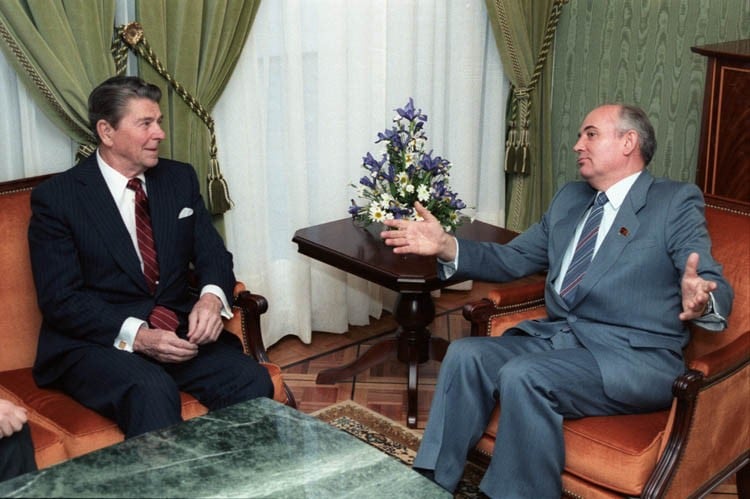Reagan and Gorbachev