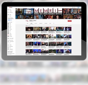 El canal de YouTube MEMRI alcanza 7.5 millones de visitas
