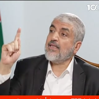 Yurt dışındaki Hamas lideri Halid Meşal Türk televizyonunda